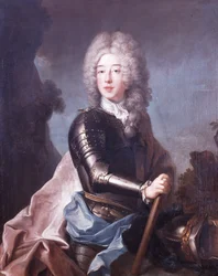 Porträtt av Philipp Moritz von Bayern (1698-1719)